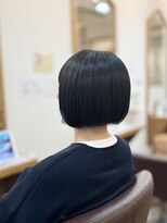 ヘアー グリーン(hair green) 自然な丸みと艶感が美しい大人上品ボブスタイル