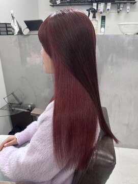 ハピネス 梅田茶屋町店(HAPPINESS) ブリーチインナーカラーピンク