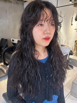 ダンボ(DUMBO) 【sayaca】ロングパーマニュアンスパーマウルフパーマ