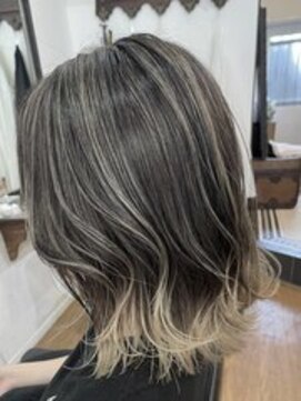 ジブドオブジェ(Jib d'obj) 八尾/ハイライト/髪質改善/酸性ストレート/バレイヤージュ