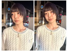 ボブ×レイヤーで骨格矯正/印象も雰囲気もガラッと変わる◎千葉/千葉駅/ボブ/レイヤー/ウルフ/髪質改善