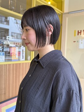 〈浅草 半個室〉コンパクトミニボブ