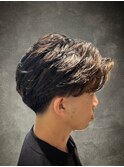 メンズカット/パーマ/ニュアンス/フェザー/フェード/20代/30代