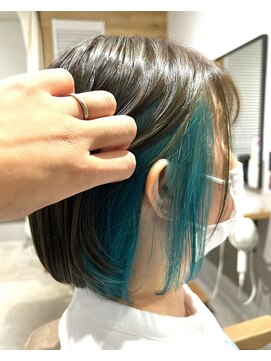 ラピスタ 池袋(Lapista) 韓国ヘアレイヤーカットダブルハイライトカラー【Lapista池袋】