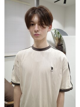 アンド グラフ(& Graph.) メンズカラー ウォームブラウン