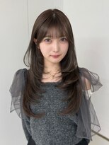 コア銀座メゾン(COA GINZA Maison)&nbsp;透けバング×くびれショコラレイヤー