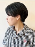 【松戸 アイダ】耳だしハンサムショート/黒髪短めクールショート