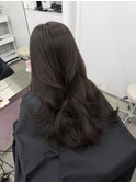 アッシュブラウン ♪♪韓国ヘア 透明感カラー
