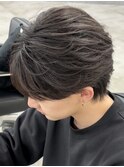 フェザーショート/フェザーパーマ/ラウンドマッシュ/ショート