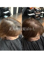 ヴィオラプロ(violla pro)&nbsp;ショートスタイル×白髪ぼかしカラー　30代/40代/50代/60代