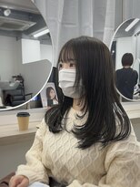 ティエル 町田店(tiel) 結べるワンカールレイヤー×オリーブグレージュ