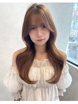トゥルーズ 梅田店(TLUUS) 【TLUUSデザインカラーグレージュハッシュカット】