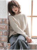 セミウエットな色っぽ鎖骨ミディ♪