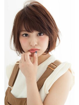 エイミーバイアフロートザガーデン 浦和店(amie by afloat the garden) 透明感ある可愛いふんわりナチュラルショートボブ【浦和】