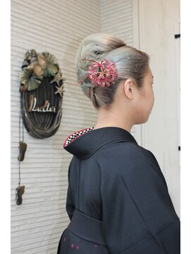 ラスター(Luster) 袴着付け