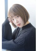 『LOBBY』 渡辺 シンプルストレートボブ★