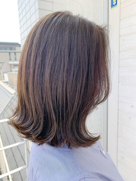 オーシャン(Ocean) [OCEAN Hair&Life藤原純] シアーグレージュボブディ☆