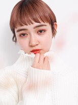 イル(ill)&nbsp;切りっぱなし　ショート　ハイトーンベージュ　大須