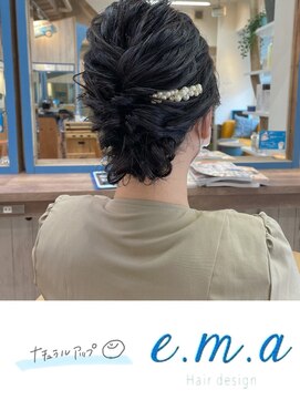 エマヘアデザイン(e.m.a Hair design) アップアレンジ