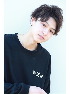 ザ サードヘアー 柏(THE 3rd HAIR) イケメンコンマかき上げヘア