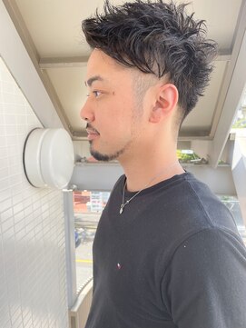 オーシャン(Ocean) ［OCEAN　Hair&Life]ジェットモヒカン/ツーブロック/パーマ