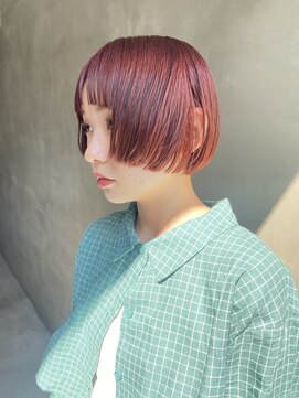 アマーク(a mark) 【松本　華】 pink × orenge