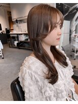 ヘアーエスクールシーユー 枚方T-SITE店(hair S.COEUR×Cu) 大人かわいい韓国風レイヤーカット