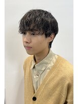 カンゴール サロン トウキョウ セントラル 原宿(KANGOL SALON TOKYO CENTRAL)&nbsp;韓国風マッシュウルフ × シャドウパーマ