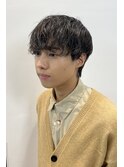 韓国風マッシュウルフ × シャドウパーマ