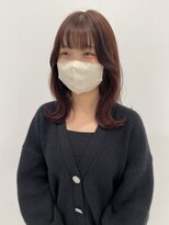 ハイブ 金沢(Hive)&nbsp;10代20代韓国ツヤカラープラムピンクS字ウェーブ美肌カラー