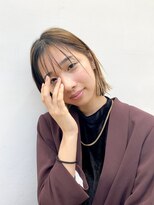 kisaiBUZZ＊鈴木映美　切りっぱなしボブ×逆インナー