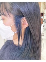 アース 西千葉店(HAIR&MAKE EARTH) インナーブルー