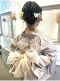 浴衣ヘアアレンジ＊