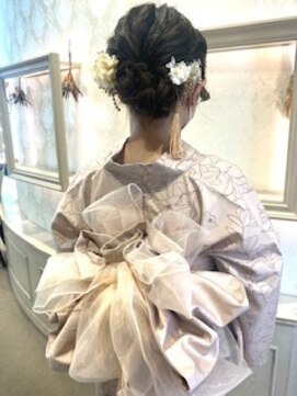 シェリ(Cheri) 浴衣ヘアアレンジ＊