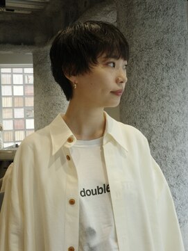 ネロ フタコタマガワ(NERO FUTAKOTAMAGAWA) 【加藤青空】マッシュショート × パーマ