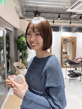 アドア 横浜(ADORE) 【ADORE横浜】ボブ×グレーベージュ