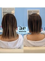 アエメゾン(ae maison)&nbsp;ブリーチ毛でもできる美髪矯正♪