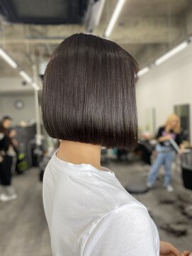 コード 四条河原町駅店(CHORD) 切りっぱなしのボブ/韓国風/ショートボブ/京都三条河原町