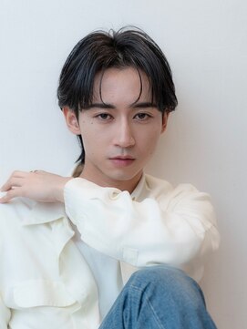 エースハバナ 渋谷(1 HAVANA) センターパート/ウルフカット/ニュアンスパーマ