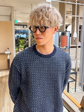 バランス ヘアーアンドアイラッシュ 野田店(balance.) ホワイトベージュ