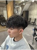 【緩めスペインカール】名古屋栄メンズヘアカットパーマ