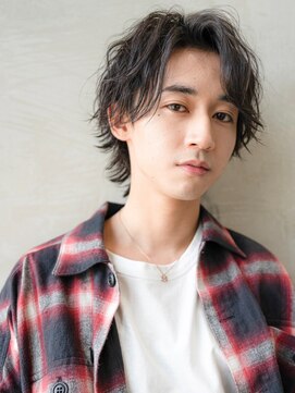 ハバナ 渋谷(HAVANA) ツーブロック/センターパート/ニュアンスパーマ/束感