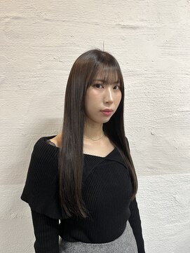 トクテ 吉祥寺(tokute) グレージュカラー/ボブウルフ/黒髪/ココアベージュ