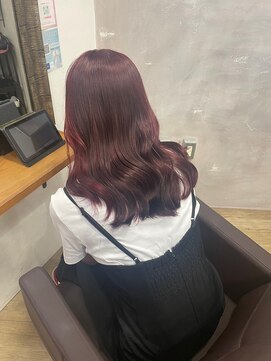 ロア 福岡天神本店(LORE) ダブルカラーベージュカラーケアブリーチカラーハイトーンカラー