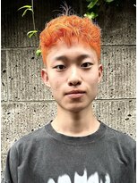 ナループロアオハナ(Nalu pu loa ohana) オレンジカラー/ブリーチカラー/ブリーチオレンジ/ブリーチ