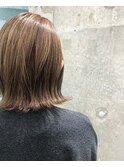 外ハネボブ/ミディアムボブ/大人ボブ