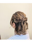 結婚式参列ヘア