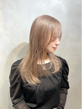 ヴァイス 渋谷店(VAICE) 明るめミルクティーベージュ/ブリーチ2回～◎