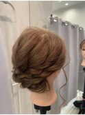 お呼ばれヘアセット