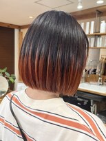 サニー サイド(Sunny Side)&nbsp;切りっぱなし × オレンジ